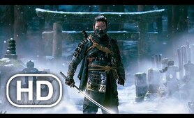 GHOST OF TSUSHIMA Full Movie Cinematic (2021) 4K ULTRA HD Samurai Action